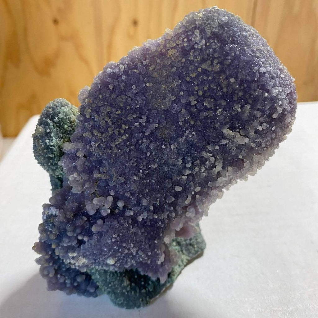 Reserved for Sandy Grape Agate Tower From Indonesia - Earth Family Crystals