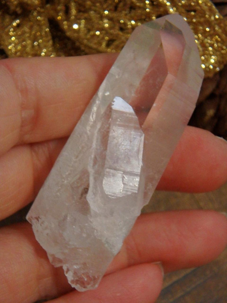 Stunning Arkansas Clear Quartz Point 1 - Earth Family Crystals