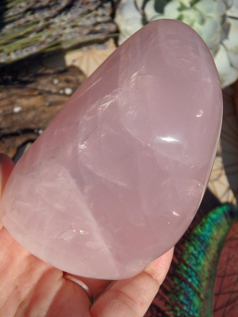 Sweet Pink Rose Quartz Display Specimen 1 - Earth Family Crystals