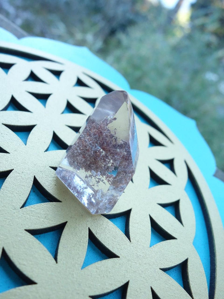 Stunning Shamanic Dream Quartz Mini Tower Carving - Earth Family Crystals