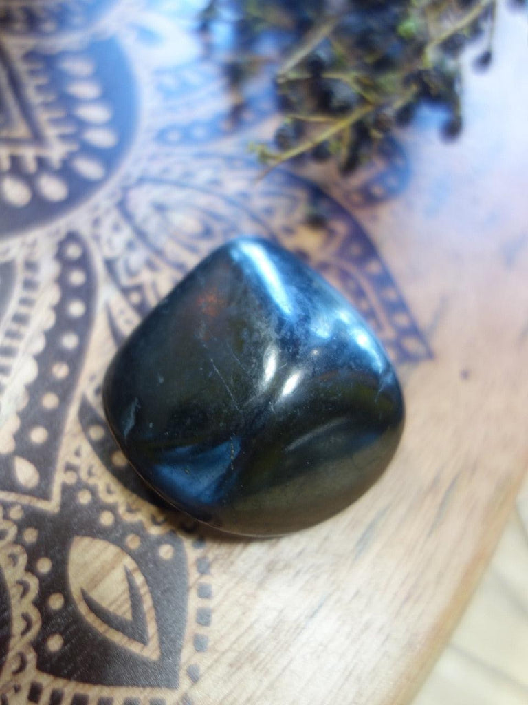 EMF Protective Shungite Free Form Hand Held Specimen - Earth Family Crystals