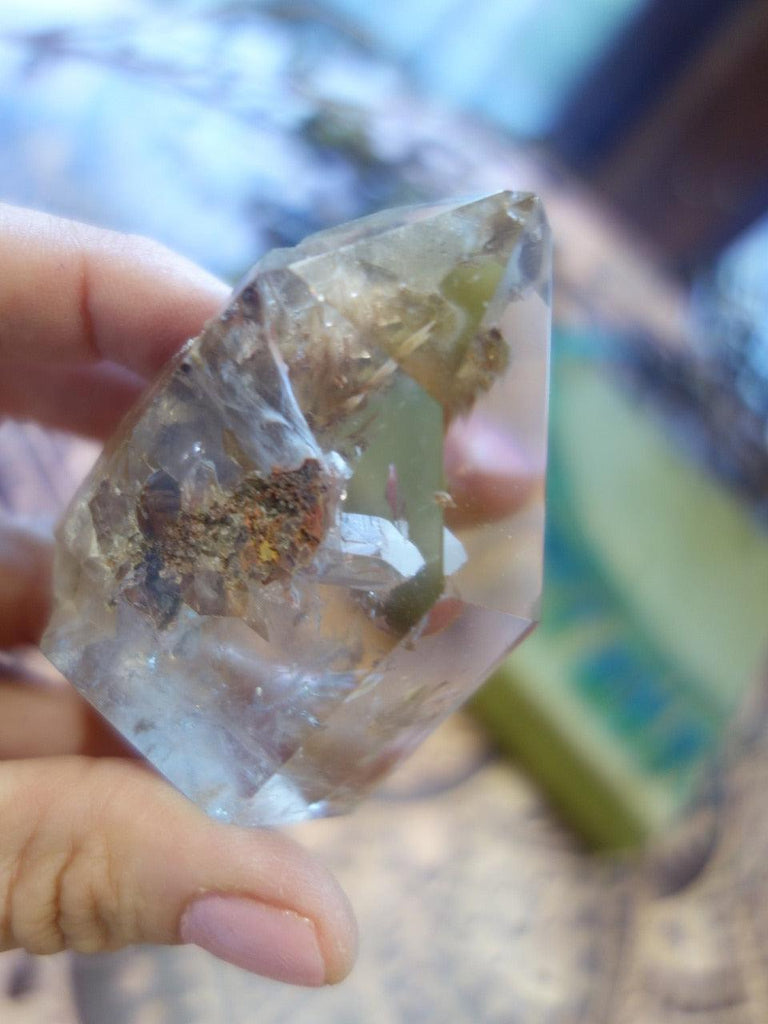 Incredible Inner Child Smoky Quartz Partially Polished Generator - Earth Family Crystals
