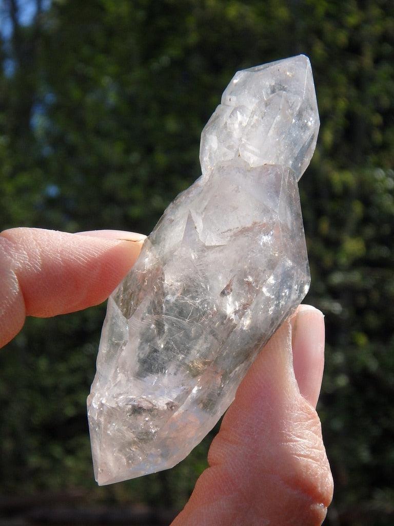 Fabulous DT Tibetan Quartz Natural Point - Earth Family Crystals