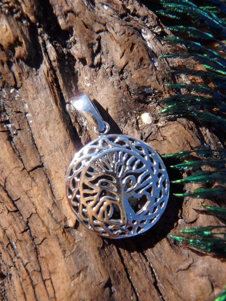 Tree Of Life Sterling Silver Pendant - Earth Family Crystals