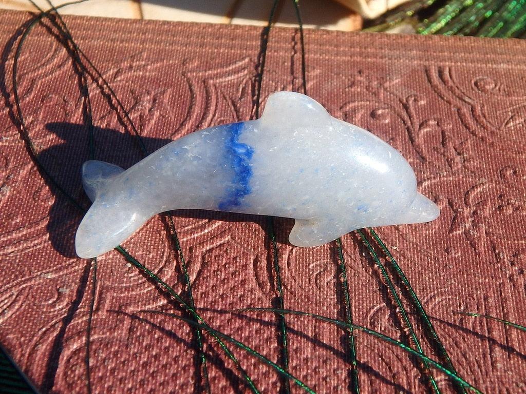 Trolleite Mini Dolphin Carving 2 - Earth Family Crystals