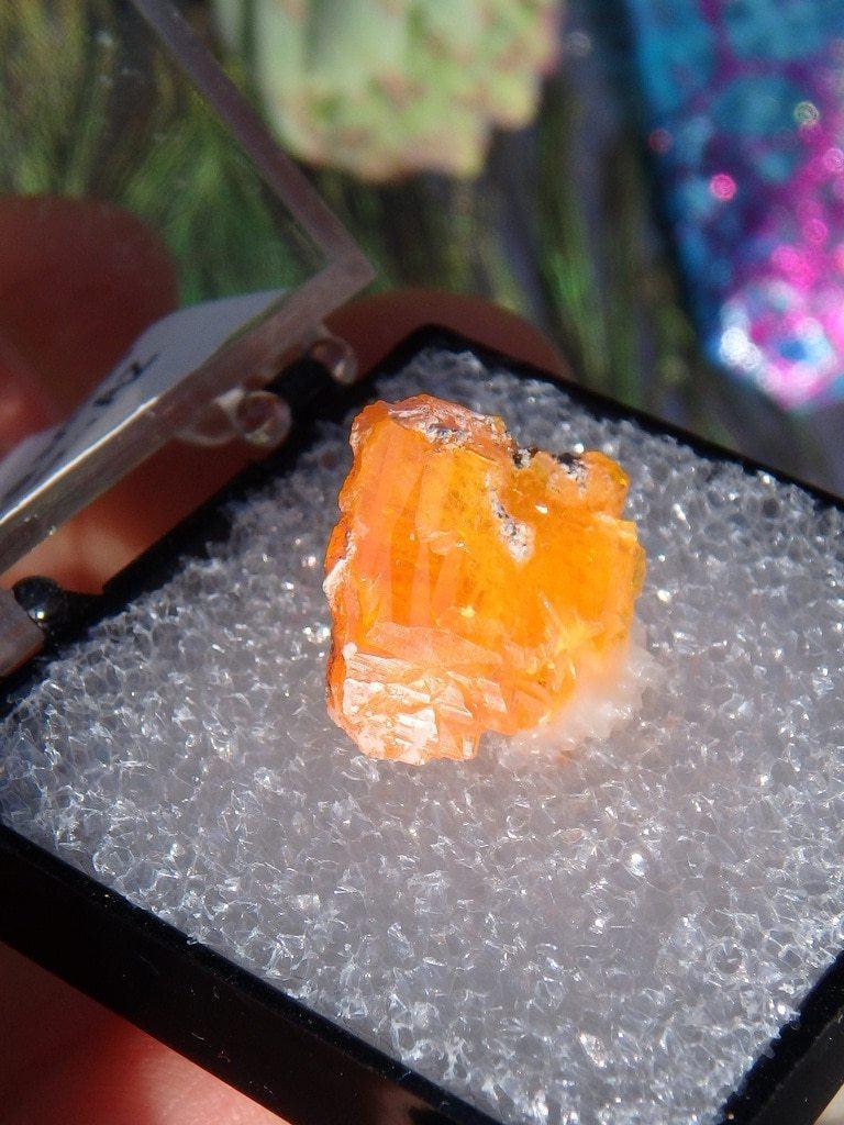 Bright Orange Wulfenite From Old Yuma Mine, Pima Co, Az - Earth Family Crystals